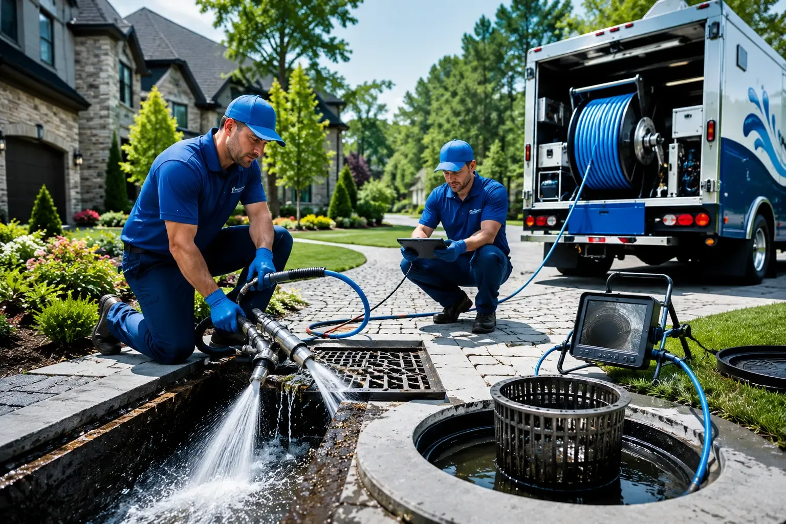 Local outdoor drain cleaning professionals in Houston, AR